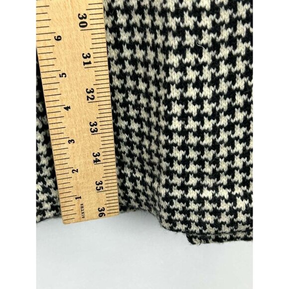 Ralph Lauren Women's Size 2X Merino & Lambswool Blend Coat Houndstooth - Picture 5 of 13